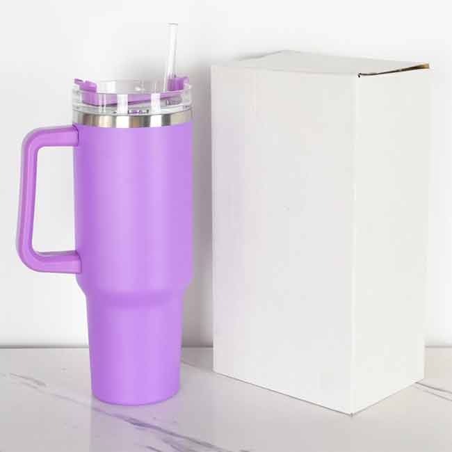40 oz Tumbler with Handle and Straw, Stainless Steel Insulated Tumbler with  Leak Proof Lid and Straw…See more 40 oz Tumbler with Handle and Straw
